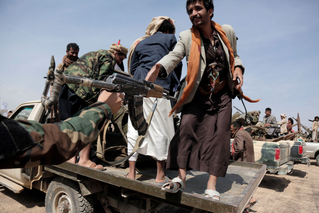 Ongoing disruption in the Red Sea threatens to destabilise Italy's economy and marginalise ports in southern Europe, Italy's defence minister said. (Photo by Mohammed Hamoud/Getty Images)