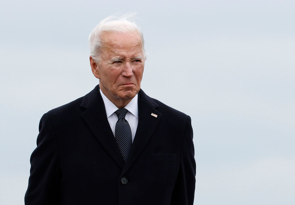US President Joe Biden has come under scrutiny after mixing up sitting French President Emmanuel Macron with one of his long-dead predecessors. (Photo by Kevin Dietsch/Getty Images)