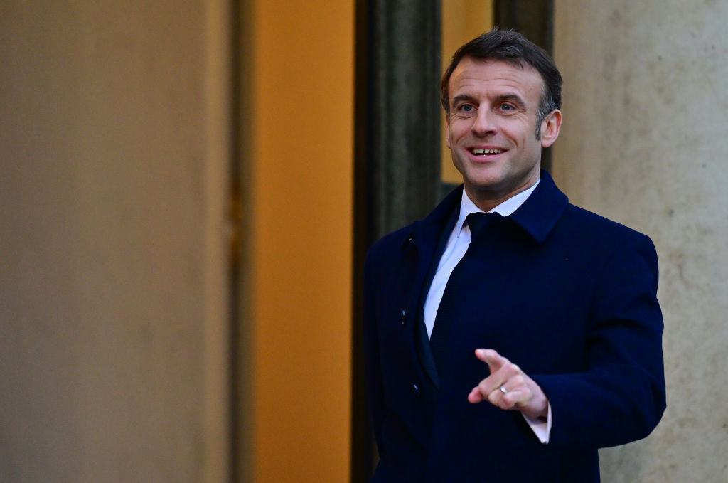 In deep water? French President Emmanuel Macron has pledged he will take a dip in the Seine river in Paris. (Christian Liewig - Corbis/Corbis via Getty Images)