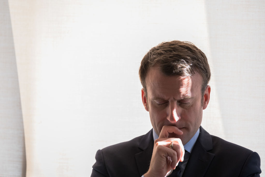 French President Emmanuel Macron's Government has decreed that plants can't be called meat ... (Aurelien Morissard/IP3/Getty Images)