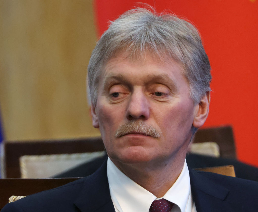 Russian Presidential Press Secretary Dmitry Peskov says he will 'keep an eye' on Germany over Nord Stream pipeline inquiry. (Photo by Contributor/Getty Images)