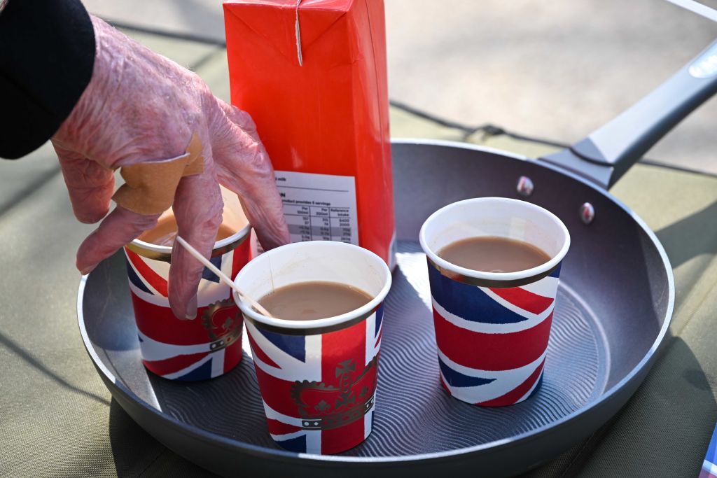 Trouble brewing? Brits may be deprived of their favourite brew due to Red Sea shipping problems, according to the British Retail Consortium. (Photo by Finnbarr Webster/Getty Images)