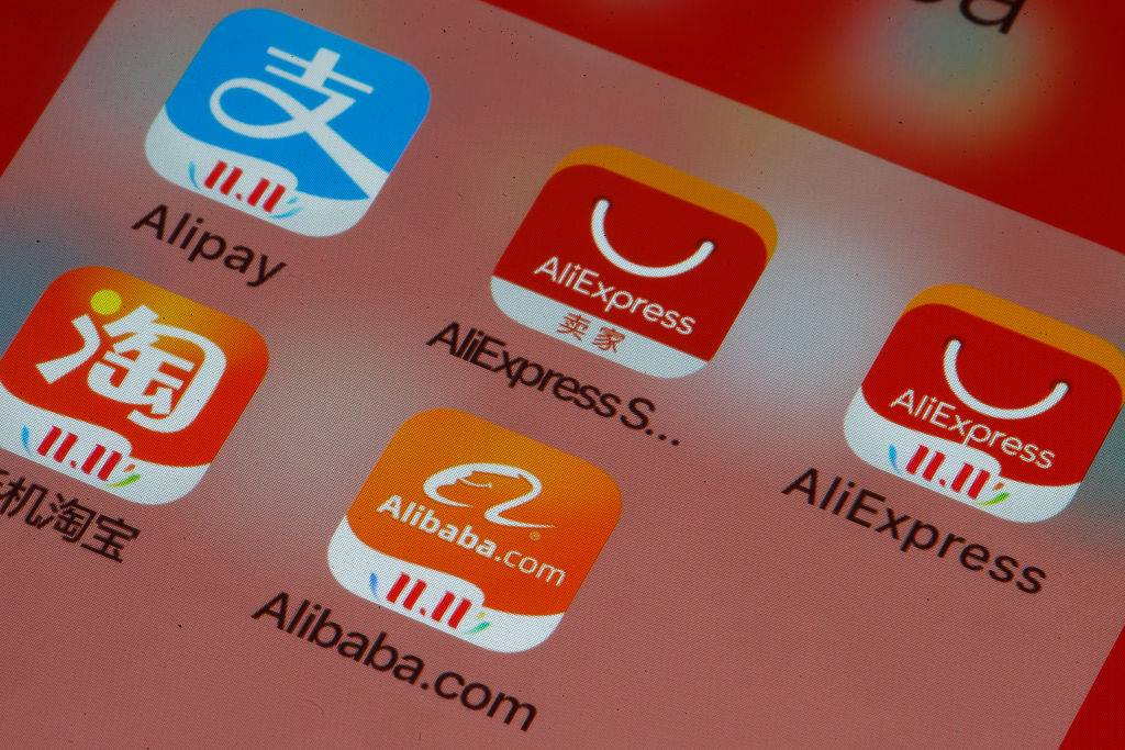 Brussels has launched an investigation into China-based platform AliExpress over allegations it broke nearly a dozen rules under the Digital Services Act. (Photo by Chesnot/Getty Images)