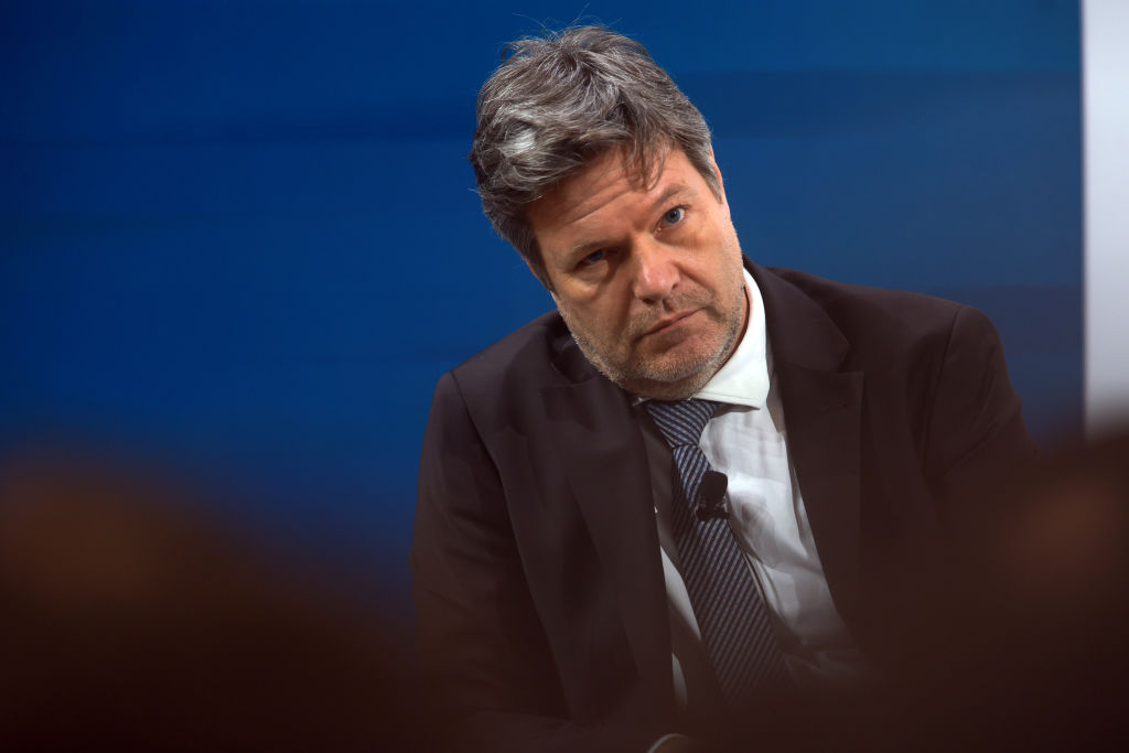 Donald Trump's "Nationalism" poses a danger to the United States, Germany's deputy Chancellor, Robert Habeck, has claimed. (Photo by Johannes Simon/Getty Images)