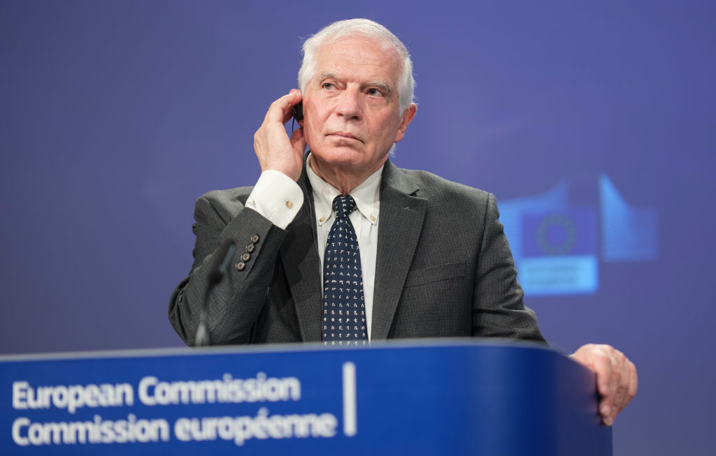The European Commission has denounced claims that some of its staff may hold sympathies for Hamas, calling the allegations "unsubstantiated". (Photo by Thierry Monasse/Getty Images)
