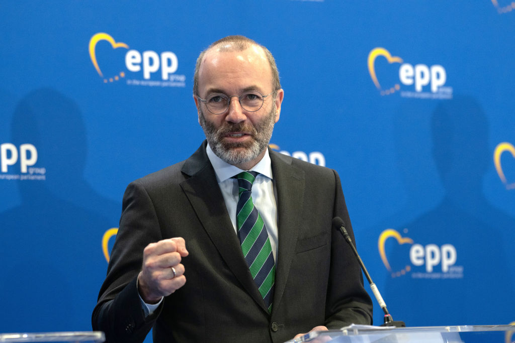 Germany's centre-right appears set to outperform the entirety of Germany's ruling left-wing coalition in the coming European elections, polling has found. (Photo by Andreea Campeanu/Getty Images)