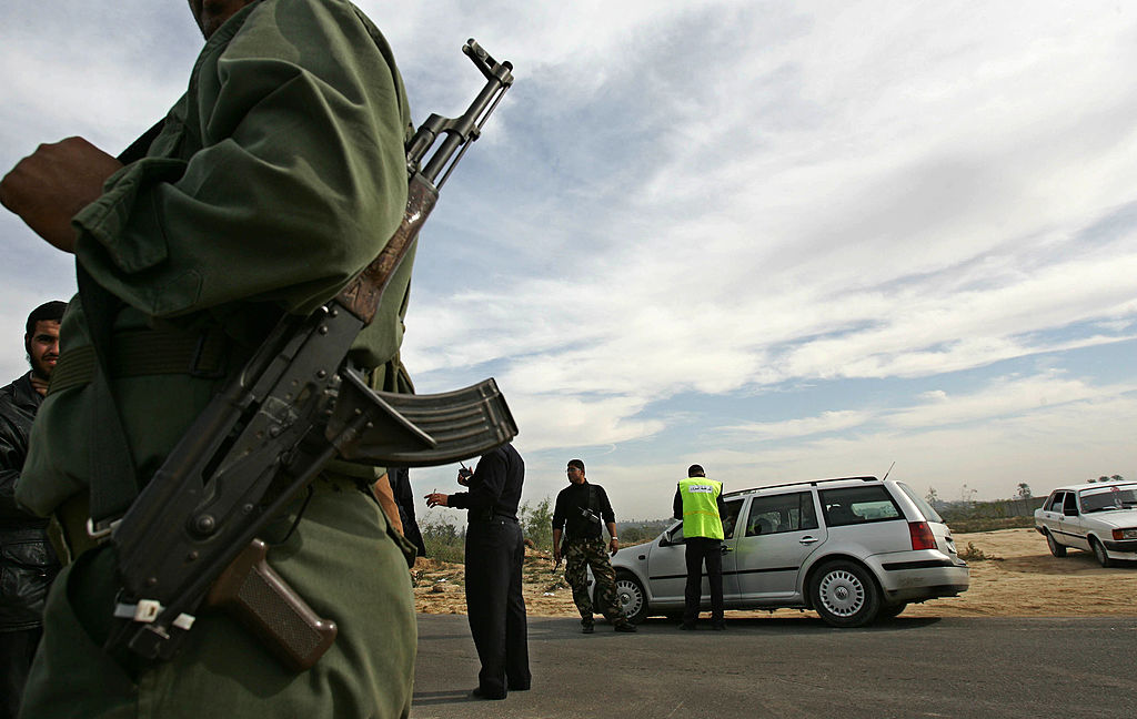 ARCHIVE IMAGE: A leaked document seen by Brussels Signal indicates that the UNRWA believes that "munitions" have been stored on its premises in Gaza by armed groups. (Photo by Abid Katib/Getty Images)