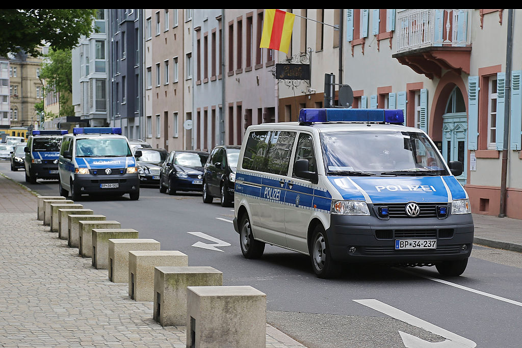 Red Army Faction member Daniela Klette has appeared at the Federal Court of Justice. (Thomas Niedermueller/Getty Images)