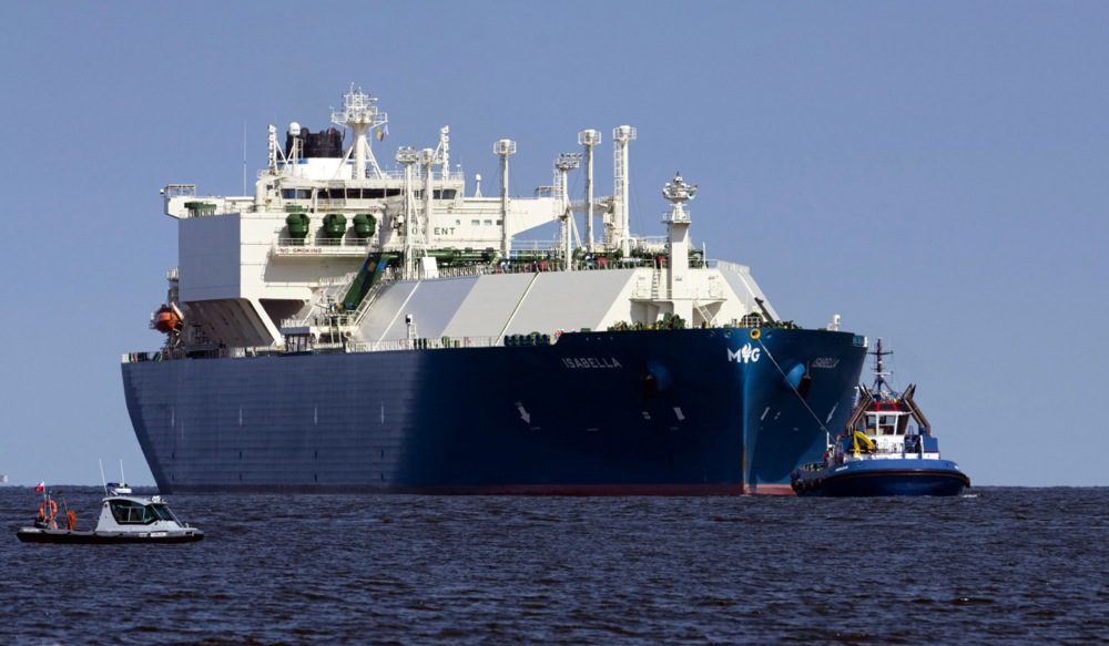 ARCHIVE IMAGE: The European Union still cannot do without Russian liquefied natural gas, despite it being two years since the Kremlin’s invasion of Ukraine, the EU Agency for the Co-operation of Energy Regulators (ACER) claimed. (EPA-EFE/Marcin Bielecki POLAND OUT)