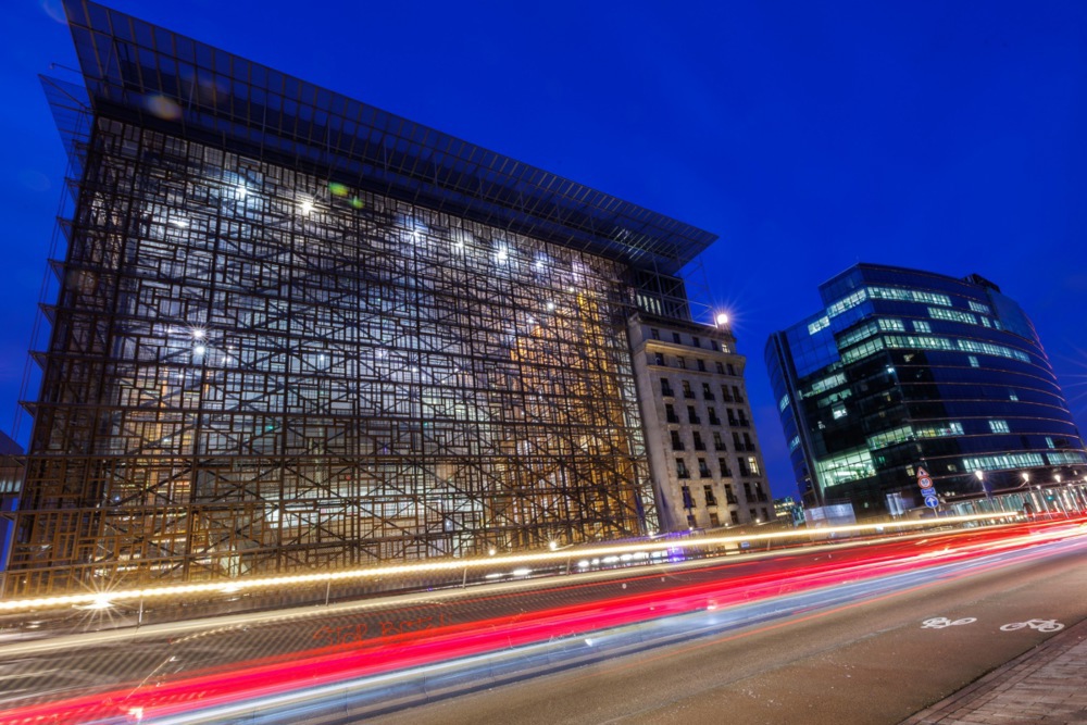 Ministers from all 27 member-states have called for a crackdown on anonymous online profiles. (EPA-EFE/OLIVIER MATTHYS)