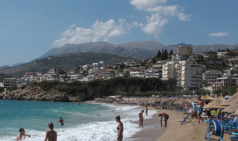 Greece's ruling conservatives have announced that they will run a jailed Albanian politician as one of its candidates for the upcoming European Parliament elections. (EPA-EFE/MALTON DIBRA)