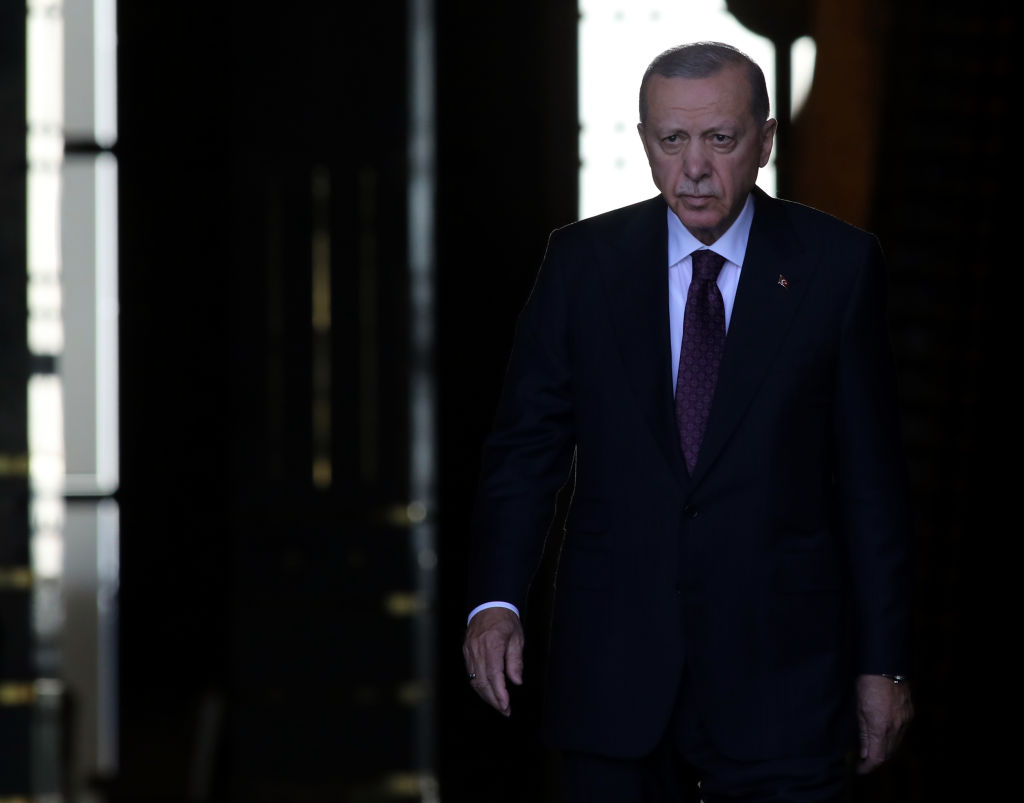 In the dark: It is hard to know what Turkish President Recep Tayyip Erdoğan has done with EU funds, financial experts say. (Yavuz Ozden/ dia images via Getty Images)