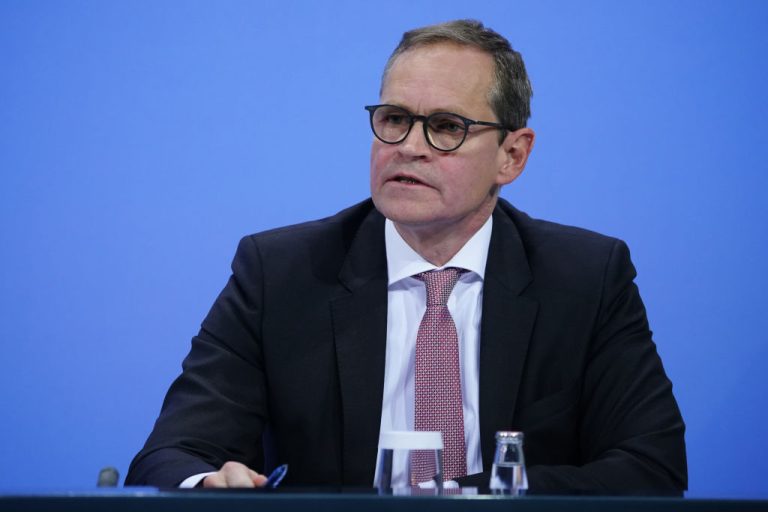 The German government should consider implementing an "amnesty" for people who broke lockdown rules over COVID, a senior government MP has said. (Photo by Clemens Bilan - Pool/Getty Images)