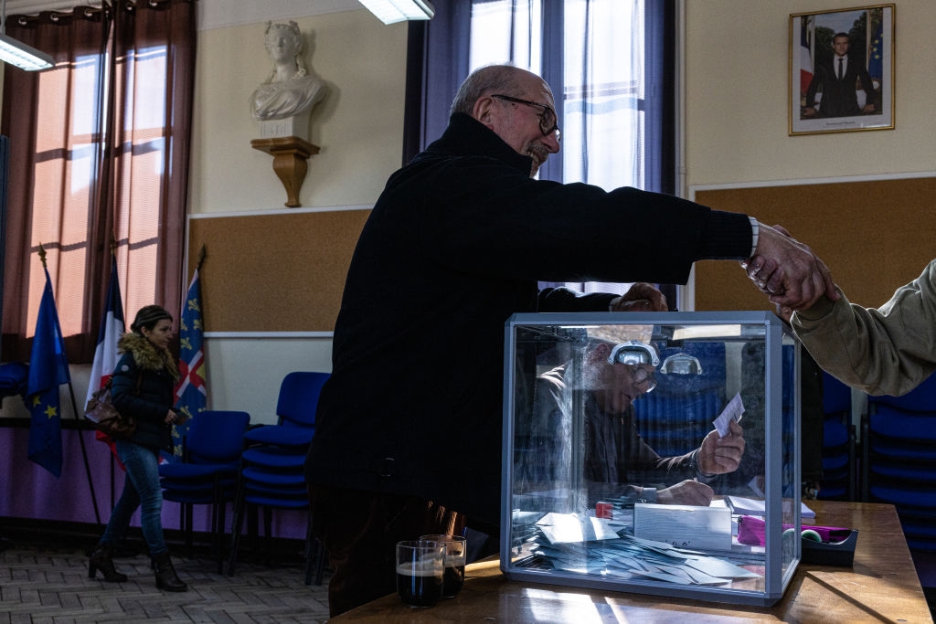 The European Union has launched a video campaign ahead of the 2024 elections, aiming to galvanize voter participation and "save democracy" officials announced.Photo by Louise Delmotte/Getty Images)