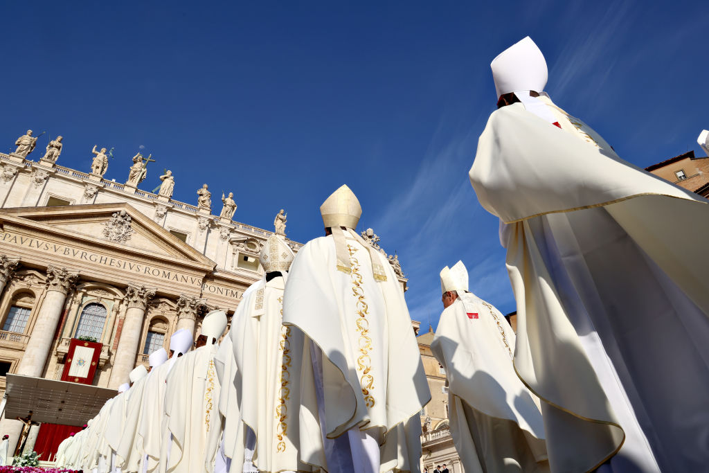 In the run-up to the European Parliament elections in June, Europe's Catholic bishops have been far from silent. (Photo by Franco Origlia/Getty Images)
