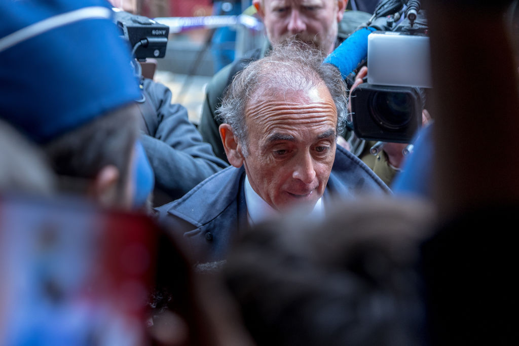 A left-wing mayor has used the police like a "private militia" to shut down a conservative conference in Brussels, the leader of the French Reconquete party, Eric Zemmour, said on April 16. (Photo by Omar Havana/Getty Images)
