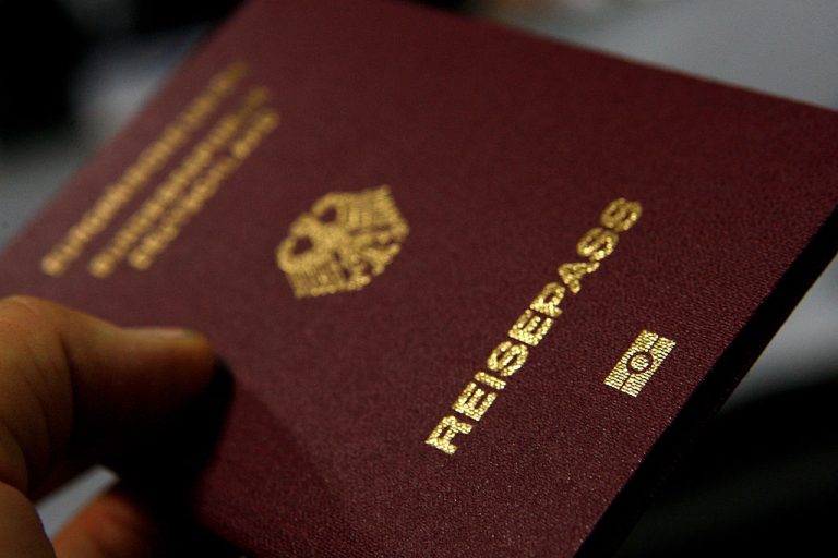 Politicians on the German right have expressed their fury after it was revealed their country's foreign ministry has begun advertising citizenship in Arabic. (Photo by Alex Grimm/Getty Images)