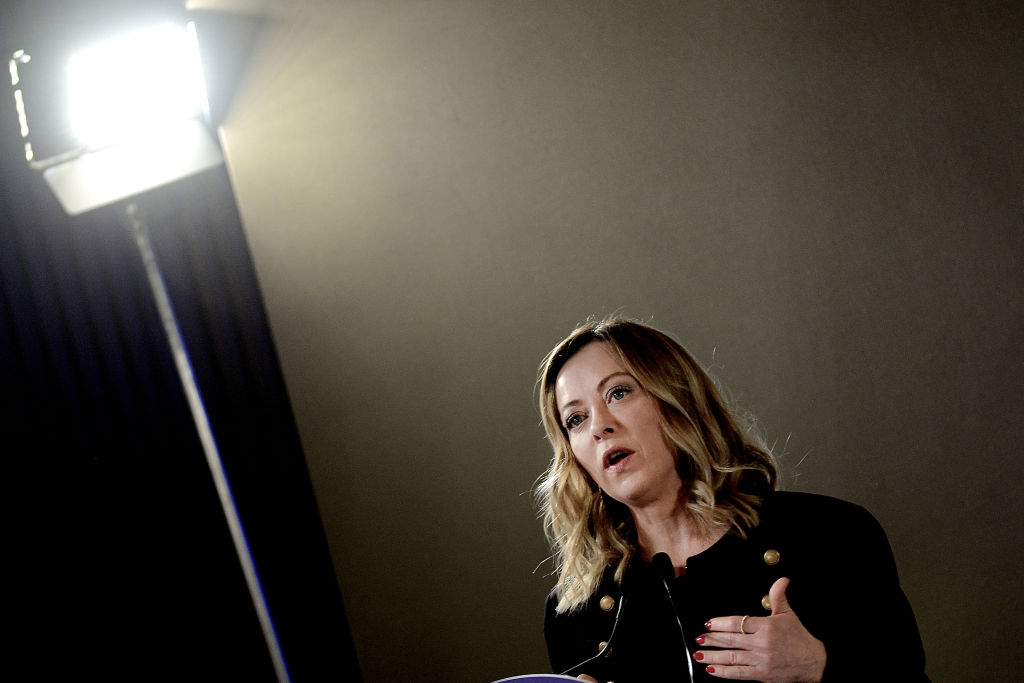 Italian Prime Minister Giorgia Meloni wants stricter rules on surrogacy. (Simona Granati - Corbis/Corbis via Getty Images)
