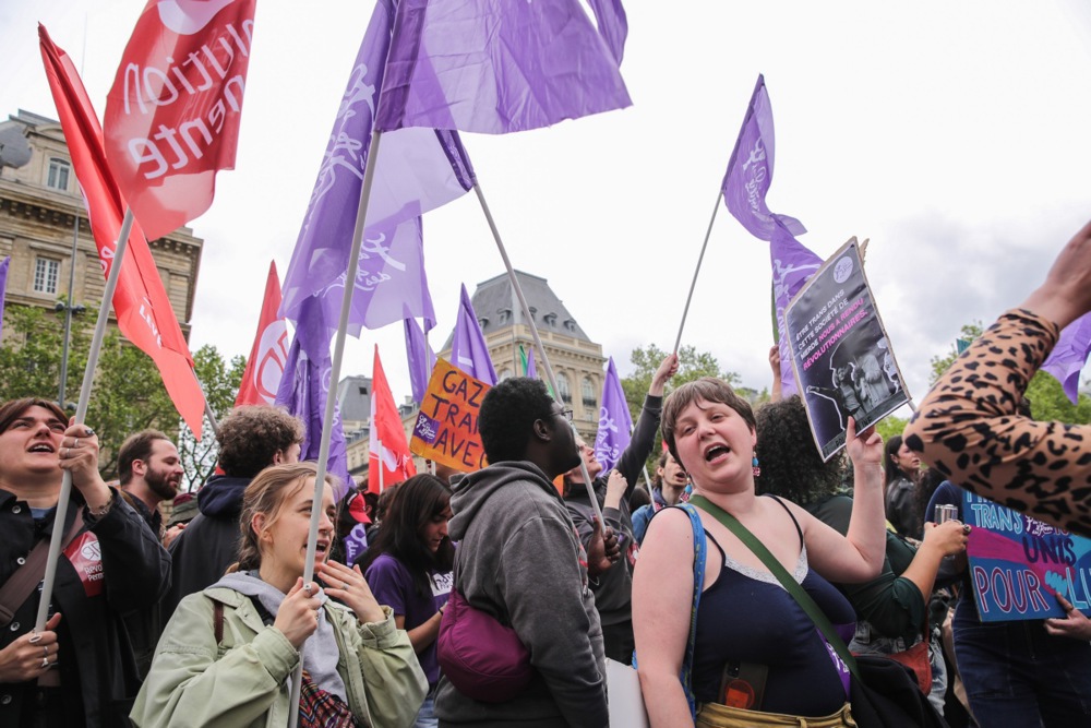 French Senators have voted in favour of the introduction of measures curtailing child sex transitions, prompting an outcry from the political left. (EPA-EFE/Teresa Suarez)