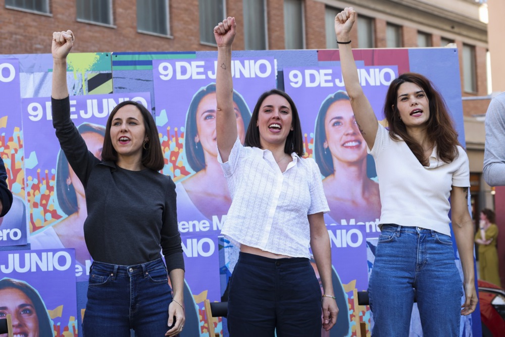 Ahead of the European elections on June 6-9, the annual Spring Festival hosted by Spain's Podemos has transformed into a rallying point for Europe’s hard-left parties. EPA-EFE/Kiko Huesca