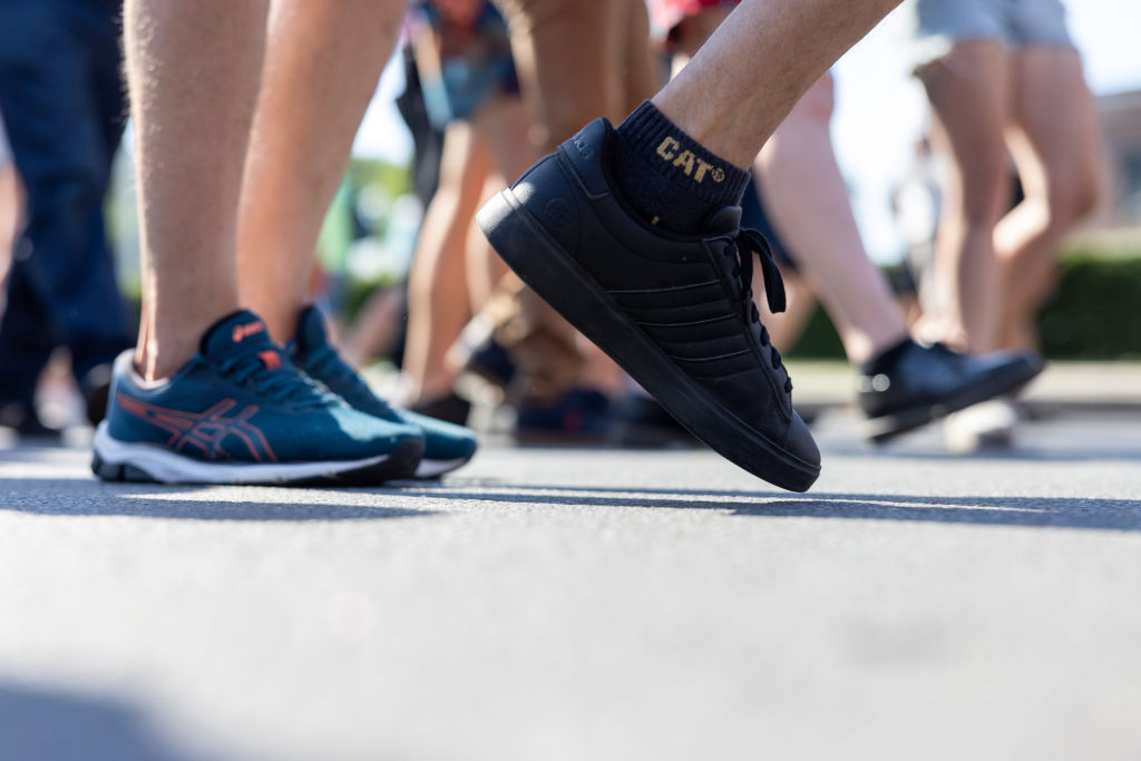 ARCHIVE STOCK IMAGE: Germany's political mainstream has been left spooked by a hard-right Eurodance craze that is taking the country by storm, with officials fighting over how to handle the crisis. (Photo by Christian Ender/Getty Images)