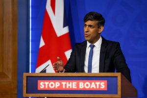 Ireland should join the UK in sending illegal migrants to Rwanda, No. 10 has suggested. (Photo by Toby Melville - WPA Pool/Getty Images)