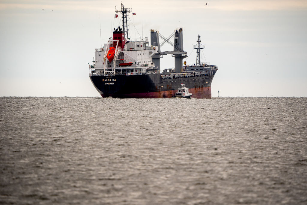 Spain's Foreign Minister, José Manuel Albares, announced on May 17th that "ships carrying weapons for Israel will not be allowed to use Spanish ports.(Photo by Andrew Harnik/Getty Images)