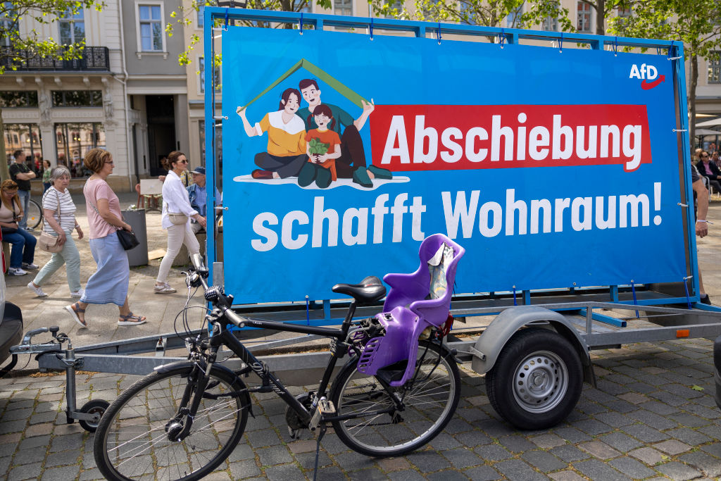 A senior German MP has announced that he will propose a complete ban on the populist Alternative for Germany party. (Photo by Maja Hitij/Getty Images)