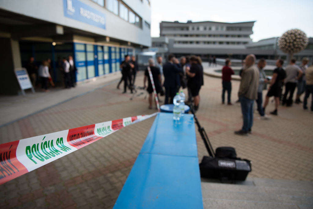 Slovak Prime Minister Robert Fico has moved to home care from a hospital in the central city of Banska Bystrica, where he had been recovering from an assassination attempt, the hospital said on Friday. (Photo by Zuzana Gogova/Getty Images)