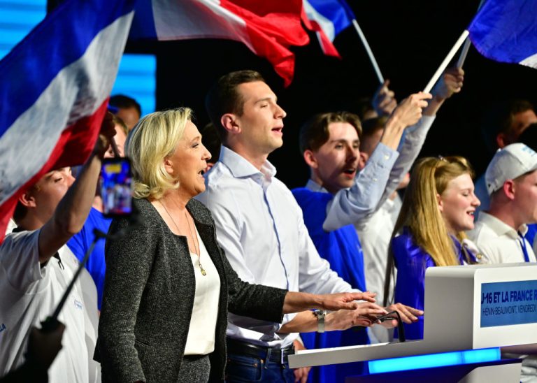 National Rally (RN) has surged to prominence in France's overseas territories.(Photo by Christian Liewig - Corbis/Corbis via Getty Images)