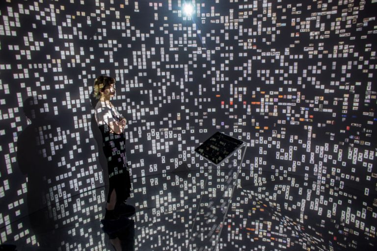French President Emanuel Macrons vows to make France an "undisputed leader in AI.(Photo by Chris McGrath/Getty Images)