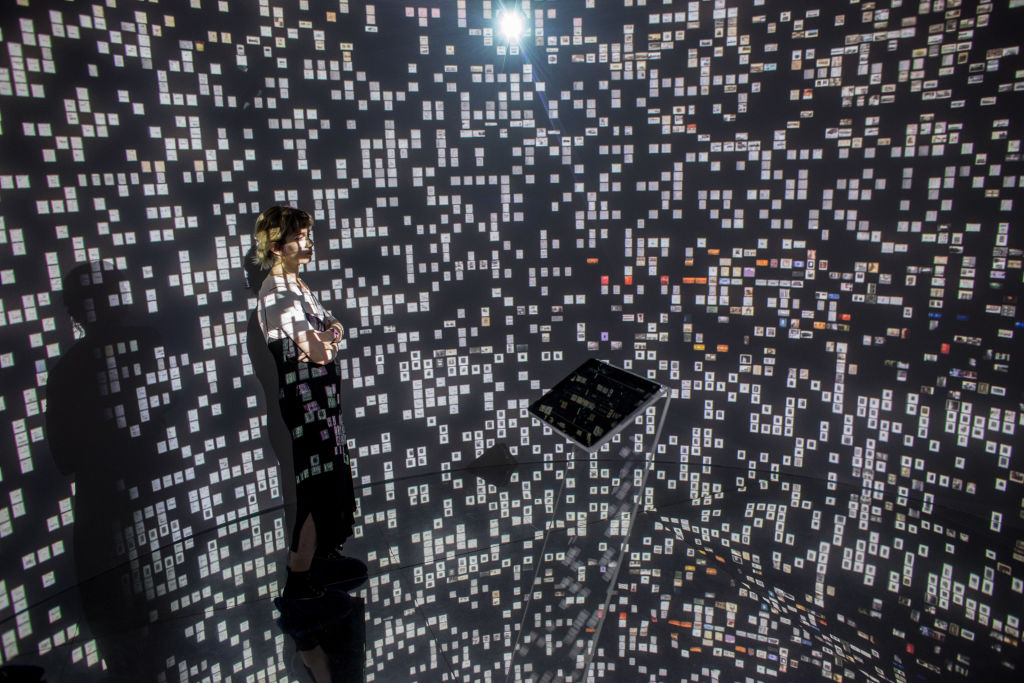 French President Emanuel Macrons vows to make France an "undisputed leader in AI.(Photo by Chris McGrath/Getty Images)