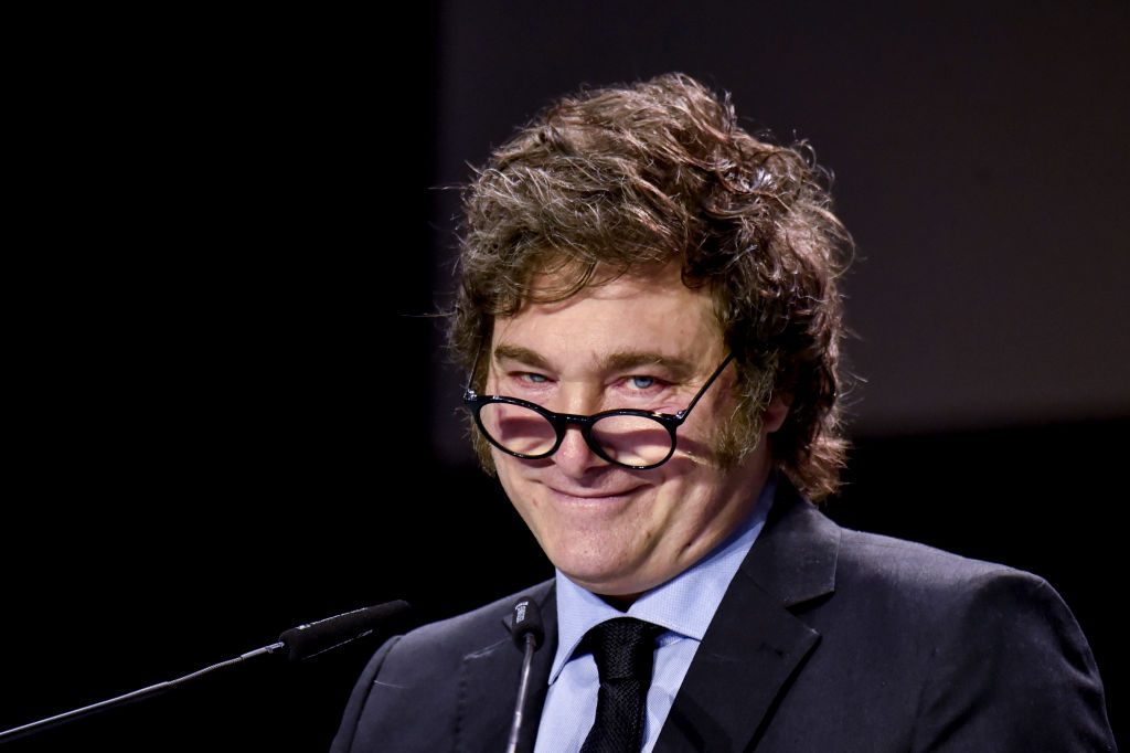 Comments by Argentine President Javier Milei, have outraged Spain. (Juan Naharro Gimenez/Getty Images)