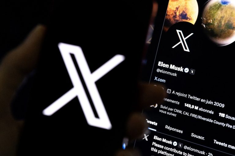 The American social network X (formerly Twitter) passed a disinformation test with flying colours ahead of the EU Elections.EPA-EFE/ETIENNE LAURENT