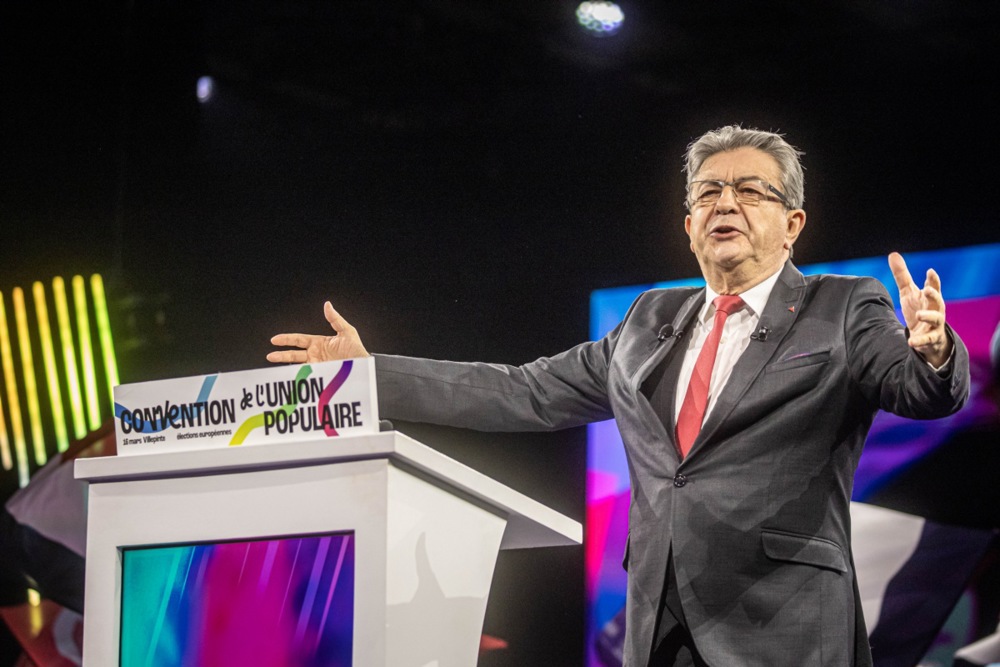 France's left-wing alliance New Popular Front made campaign promises ahead of the snap election that would cost an estimated 100 billion euros in 2025.  EPA-EFE/CHRISTOPHE PETIT TESSON