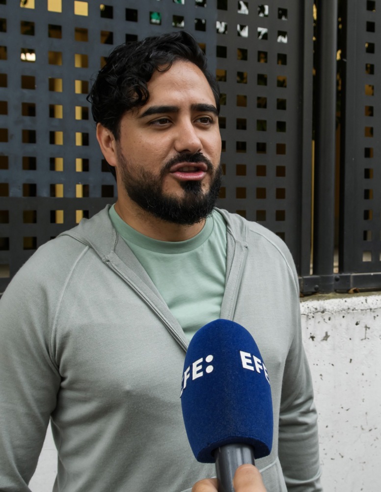 Alvise Perez, head of new Spanish party SALF (EPA-EFE/Raul Caro)