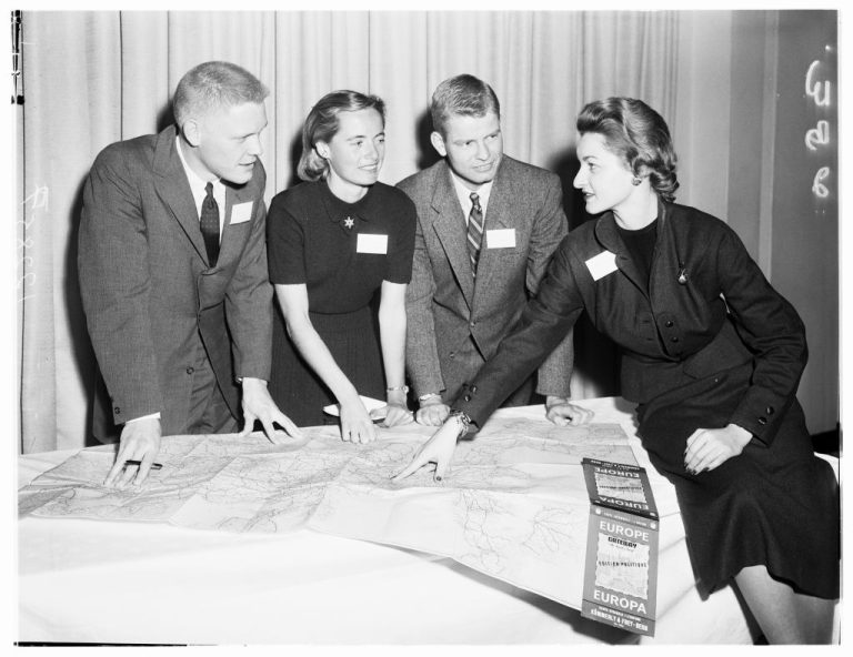 However we look at the map, Europe is shrinking (Photo by Los Angeles Examiner/USC Libraries/Corbis via Getty Images)