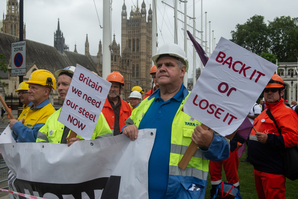 Tories, do you remember us? Britain's blue-collar workers (Photo by Guy Smallman/Getty Images)