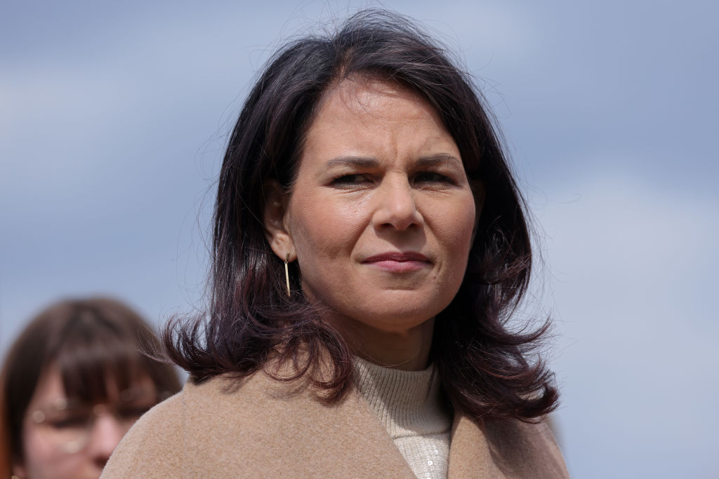 Germany's Foreign Minister, Annalena Baerbock, is being eyed as a possible replacement for European Commission President Ursula von der Leyen, German outlets are now claiming. (Photo by Sean Gallup/Getty Images)