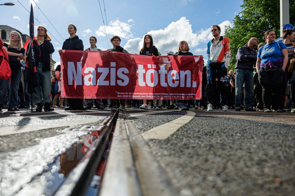 STOCK IMAGE: Authorities in Germany have published a document outlining right-wing acquisition and use of private property in the country's east. (Photo by Jens Schlueter/Getty Images)