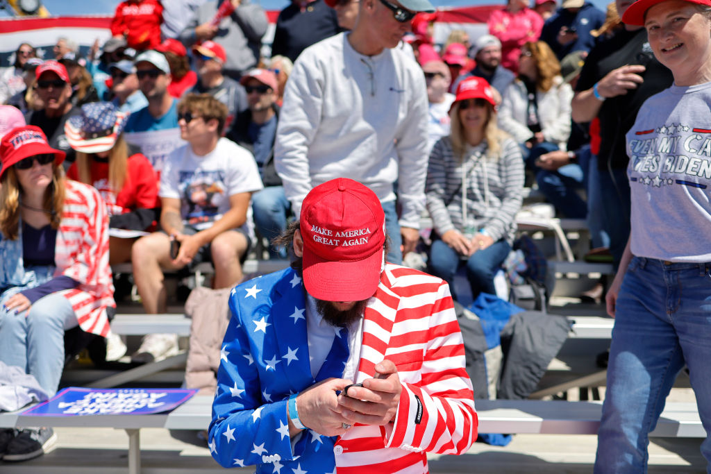 Very American, absolutely not European, we must find our own Right (Photo by Michael M. Santiago/Getty Images)
