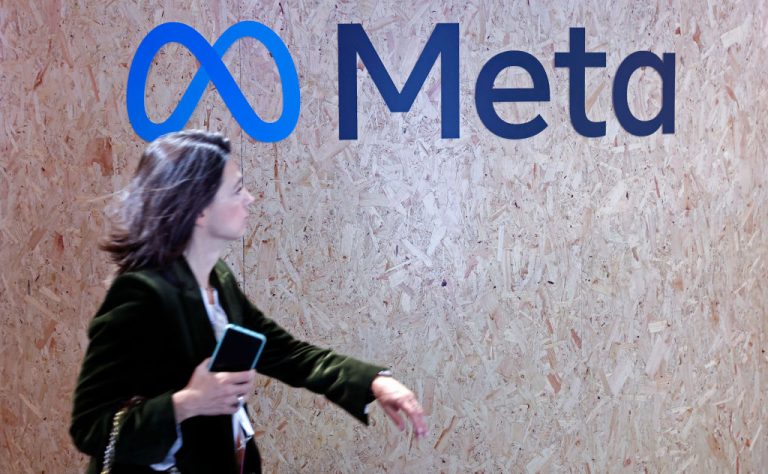 Meta was hit with 11 complaints on Thursday over proposed changes that would see it use personal data to train its artificial intelligence models without asking for consent, which may breach European Union privacy rules. (Photo by Chesnot/Getty Images)