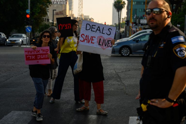The European Union has given its "full support" to an Israel-Gaza ceasefire deal floated by US President Joe Biden, officials from within the bloc have confirmed. (Photo by Alexi Rosenfeld/Getty Images)