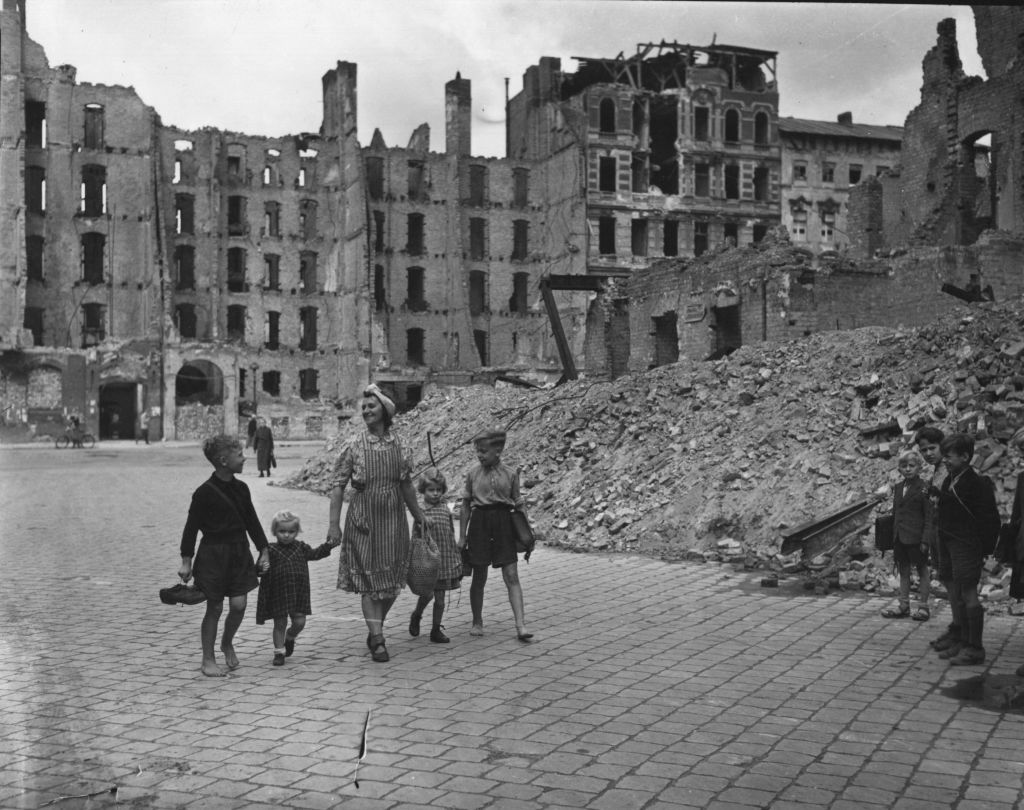 Germans consider the remains of their political influence in the EU (Photo by Fred Ramage/Keystone Features/Getty Images)