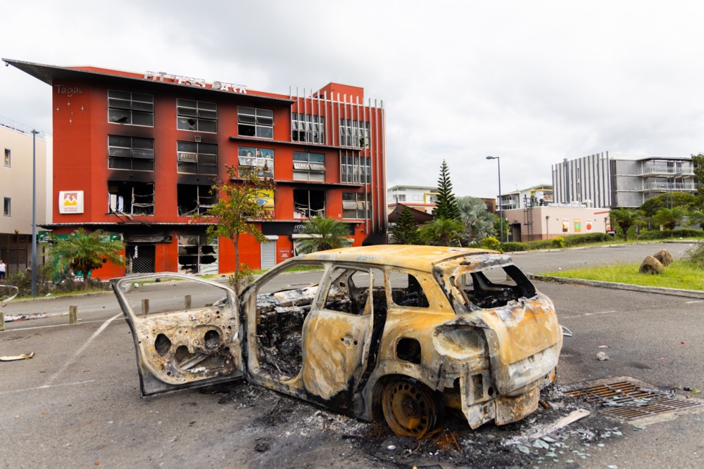 ARCHIVE IMAGE - New Caledonia has elected its first pro-independence MP in decades after anti-French riots erupted on the archipelago earlier this year. (EPA-EFE/Bruno Favre)
