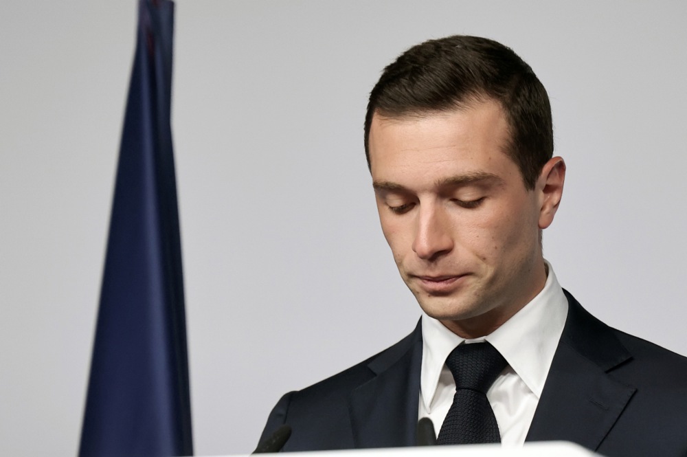 French hard-left political based, activists and local politicians, are unhappy with July 7 election results and blame the party and its national leaders for the defeat. EPA-EFE/CHRISTOPHE PETIT TESSON