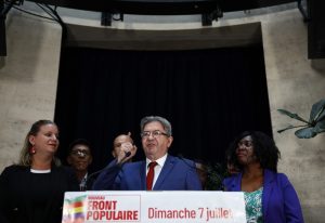 The euro slipped on Monday, July 8th following the French election results pointing at a hung parliament amid an unexpected win for the left-wing alliance.EPA-EFE/ANDRE PAIN