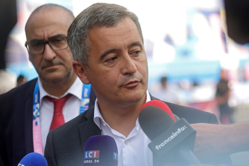 French authorities now think militant far-left activists could be behind the sabotaging of the country's high-speed rail, Interior Minister Gérald Darmanin has said. (EPA-EFE/TERESA SUAREZ)