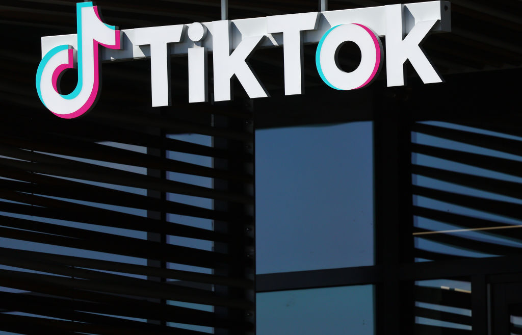 A report by the Mozilla Foundation and AI Forensics points out the lack of security features in the version of TikTok Lite widely used in developing countries.(Photo by Mario Tama/Getty Images)