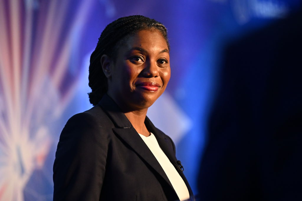 Kemi Badenoch, possible next leader of British Conservatives (Photo by Leon Neal/Getty Images)
